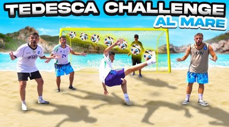 ⚽️ TEDESCA CHALLENGE ASSURDA al MARE vs NAPOLI CREATORS!!