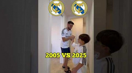 Real Madrid 2005 vs Real Madrid 2025 (Comparando Plantillas) #realmadridfans #viniciusjr #ronaldo