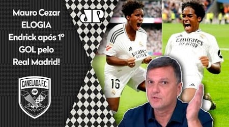 &quot;O Endrick é BOM PRA CACE**! Esse gol no Real Madrid NÃO ME SURPREENDE porque...&quot; Mauro Cezar ELOGIA