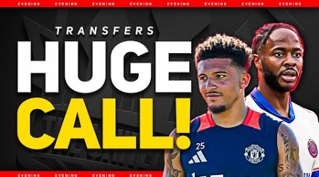 SHOCK Sterling Transfer?! Sancho DECISION Key! Man Utd Transfer News