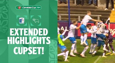 CUPSET! | Barrow v Derby County extended highlights