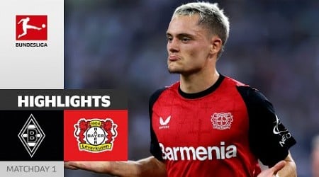 Last-Minute-Winner Wirtz! | Borussia M&#39;gladbach - Bayer 04 Leverkusen 2-3 | Highlights | MD 1 – BULI