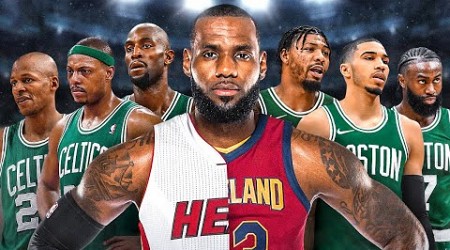 LeBron vs The Celtics: A Legendary Rivalry