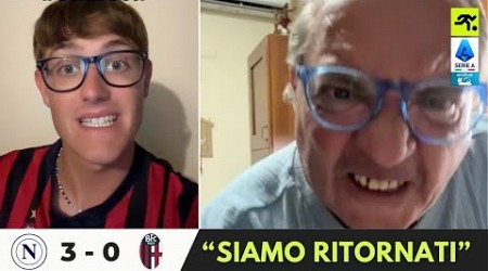 NAPOLI BOLOGNA 3 0 | TIFOSI NAPOLETANI SCATENATI: “PRENDIAMOCI CIÒ CHE È NOSTRO…” | TIFOSIAMO