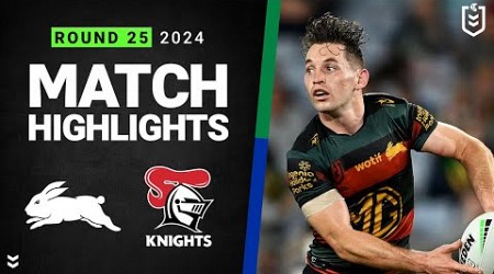 NRL 2024 | Rabbitohs v Knights | Match Highlights