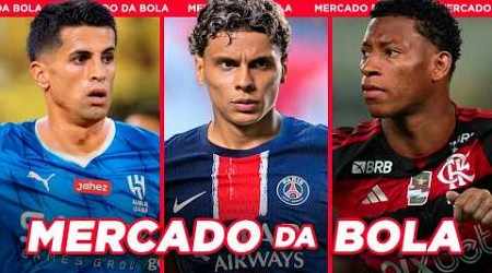 RICHARD RÍOS FORA DO PALMEIRAS E PSG QUER│VITOR ROQUE RUMO AO BÉTIS e+ - Mercado da Bola 2024