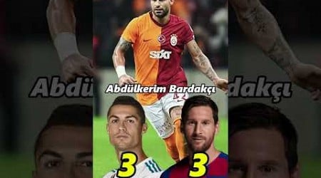 Galatasaray futbolcularına göre Ronaldo mu Messi mi? #shorts #futbol #galatasaray