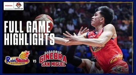 RAIN OR SHINE vs GINEBRA | FULL GAME HIGHLIGHTS | PBA SEASON 49 GOVERNORS&#39; CUP | AUGUST 24, 2024