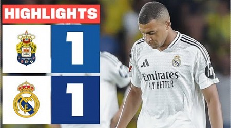 UD LAS PALMAS 1 - 1 REAL MADRID | RESUMEN LALIGA EA SPORTS