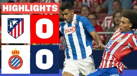 ATLÉTICO DE MADRID 0 - 0 RCD ESPANYOL | RESUMEN LALIGA EA SPORTS