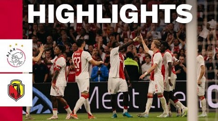 Lovely football &amp; two debuts ♥️ | Highlights &amp; reaction Ajax - Jagiellonia | Europa League