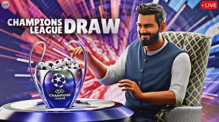 UEFA CHAMPIONS LEAGUE DRAW 24/25 LIVE REACTION &amp; REVIEW