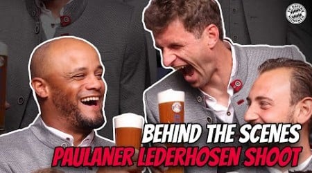 Kompany, Palhinha, Olise &amp; Co. in Lederhosen – The traditional Photo Shoot at Paulaner | BTS