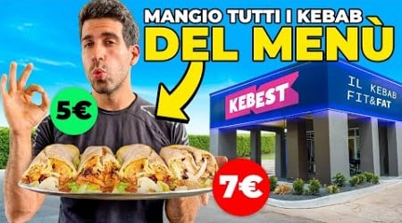 MANGIO TUTTO IL MENÙ DEL MIO RISTORANTE - KEBEST NAPOLI