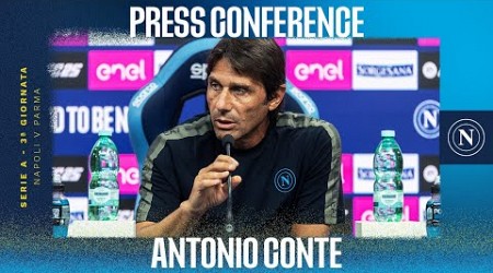 LIVE | La conferenza stampa di Mister Antonio Conte in vista di Napoli - Parma