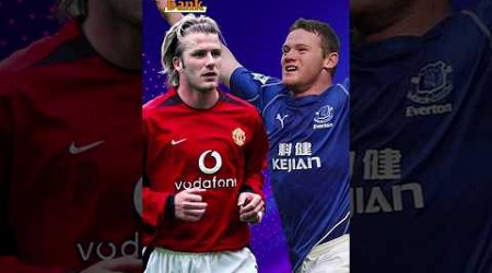 Beckham&#39;ın Manchester United&#39;daki son golünü en güzel yerden izleyen Wayne Rooney