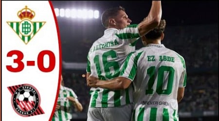 Real Betis vs Kryvbas (3-0), All Goals Results and Extended Highlights-2024 Abde Ezzalzouli Goals..