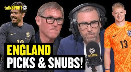 Simon Jordan DEBATES Lee Carsley&#39;s England Squad Picks &amp; Snubs With Martin Keown! 