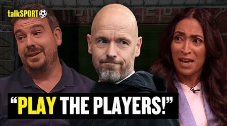 Man United Fans Angelina Kelly &amp; Alex Crook SLAM Ten Hag For Not Trusting New Signings! 