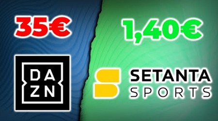 Tschüss DAZN, wir gucken Bundesliga &amp; Champions League bei Setanta Sports!