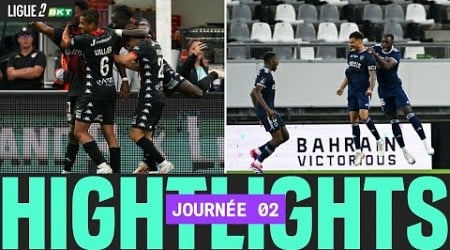 Résumé 2ème journée - Ligue 2 BKT 24/25