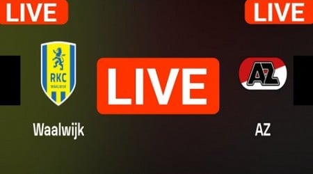 AZ Alkmaar vs Waalwijk live match today score updates | Eredivisie live score