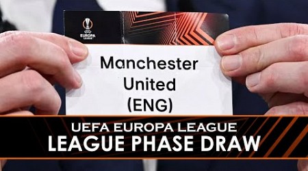 UEFA Europa League Draw Live League phase