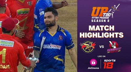 Kanpur Superstars vs Meerut Mavericks | UPT20 Highlights | JioCinema &amp; Sports18