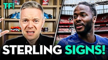 BREAKING! RAHEEM STERLING SIGNS FOR ARSENAL!