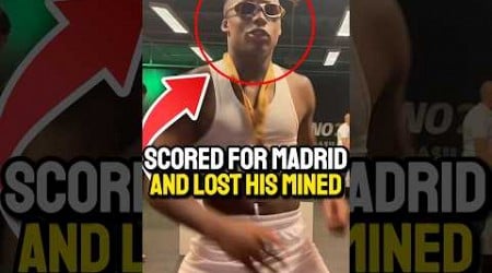 Endric did something that never happened before, after scoring for Madrid!