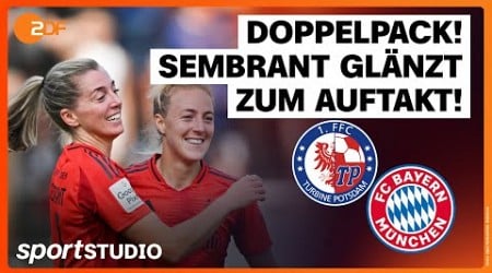 Turbine Potsdam – FC Bayern München | Frauen-Bundesliga, 1. Spieltag Saison 2024/25 | sportstudio