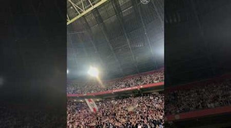 Just LISTEN: amazing support from the Ajax fans! ❤️