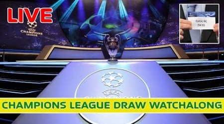 LIVE Champions League Draw Watchalong | Celtic Draw Dortmund &amp; Aston Villa! + £11M ENGELS DEAL!