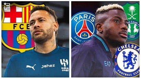 Neymar S&#39;OFFRE au Barça, Naples BRADE Osimhen pour 65M€ | Revue de presse