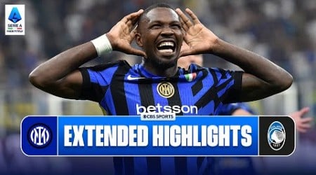 Inter vs. Atalanta: Extended Highlights | Serie A | CBS Sports Golazo