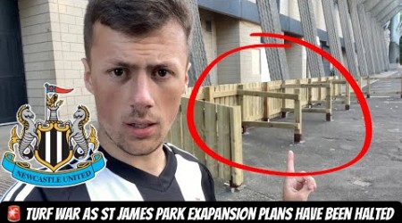 St James Park EXPANSION STAND OFF as Newcastle United ENTER A TURF FEUD!!!!