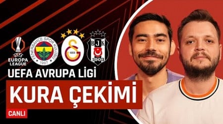 Fenerbahçe, Galatasaray ve Beşiktaş&#39;ın Rakipleri Belli Oldu! | Avrupa Ligi Kura Çekimi Canlı Yayın