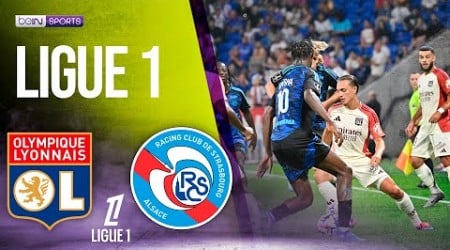 Lyon vs Strasbourg| LIGUE 1 HIGHLIGHTS | 08/30/24 | beIN SPORTS USA