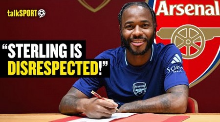 Jamie O&#39;Hara REACTS To Raheem Sterling LEAVING Chelsea To Join Arsenal On SEASON-LONG Loan! 