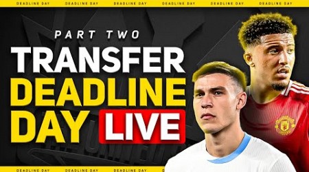 Sancho LEAVES? UGARTE Official? TRANSFER DEADLINE DAY LIVE with Mark Goldbridge