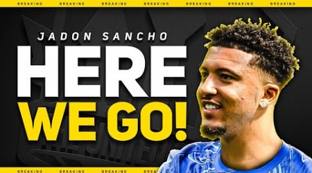 BREAKING! Sancho LEAVES Manchester United! Man Utd Transfer News!