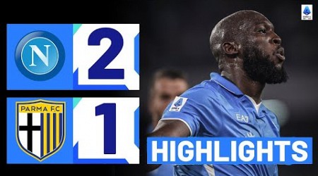 NAPOLI - PARMA 2-1 HIGHLIGHTS SERIE A 2024/25