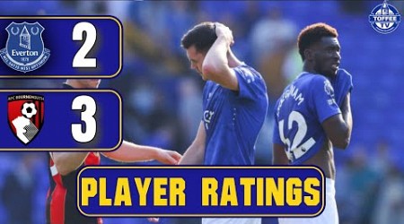 Everton 2-3 Bournemouth | Player Ratings