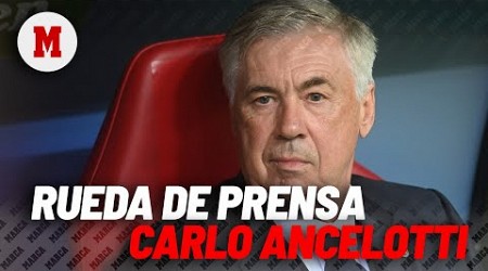 EN DIRECTO I Rueda de prensa de Ancelotti antes del partido frente a Real Betis, en vivo