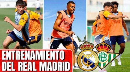 ⚽ENTRENAMIENTO del REAL MADRID PRÉVIA al PARTIDO CONTRA el BETIS / noticias del REAL MADRID HOY