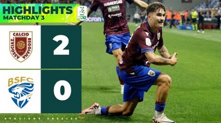 Reggiana-Brescia 2-0 | HIGHLIGHTS Serie BKT | La Regia non si ferma