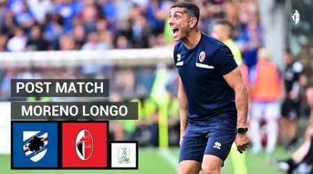 Sampdoria-Bari | Serie BKT 2024/25 | Intervista post match di Moreno Longo