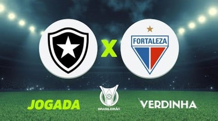 BOTAFOGO X FORTALEZA, AO VIVO, CAMPEONATO BRASILEIRO SÉRIE A | 31/08/2024