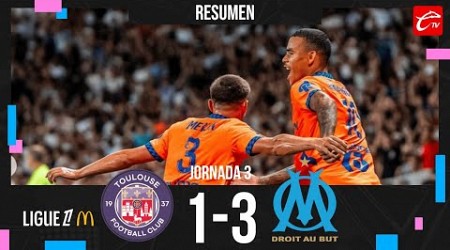 RESUMEN | TOULOUSE 1-3 MARSEILLE | J3 | LIGUE 1 | CALIENTE TV