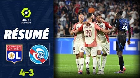 Lyon - Strasbourg 4-3 Résumé Ligue 1 2024/25